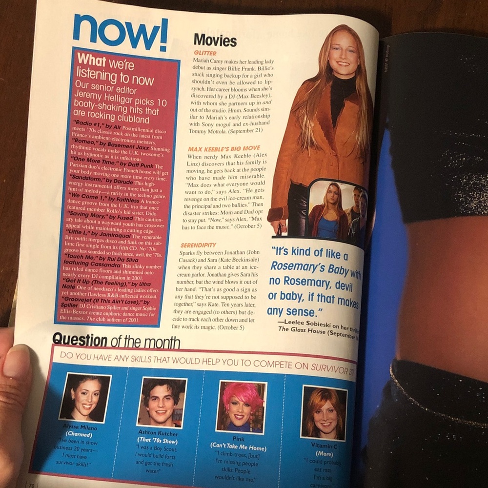 Teen People Magazine Featuring Singer Aaliyah on Cover - Picture 5 of 8